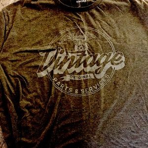 Sonoma tee shirt- 2XLT.  Faded green style. VINTAGE original parts and service